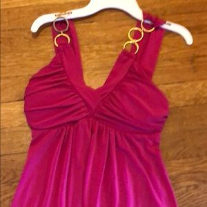 Pink short dress
